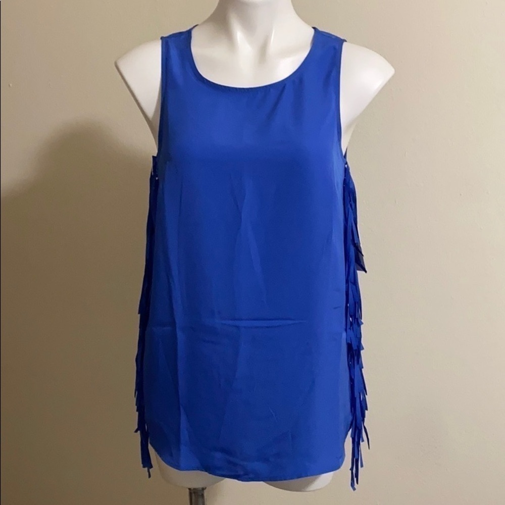 MWT Kensie blue blouse size Small